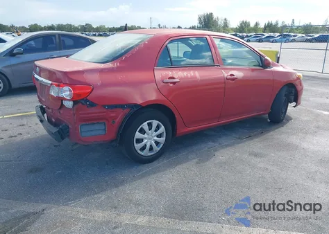 2012 Toyota Corolla L z USA, uszkodzony, nr VIN 5YFBU4EEXCP053436